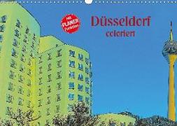 Düsseldorf coloriert (Wandkalender 2018 DIN A3 quer)