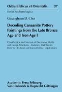 Decoding Canaanite Pottery Paintings from the late Bronze Age and Iron Age I