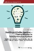 Textlinguistische Analyse ¿ Thema-Rhema in SchülerInnenaufsätzen