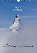 Horu Matterhorn im Hochformat (Wandkalender 2018 DIN A4 hoch)