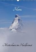 Horu Matterhorn im Hochformat (Wandkalender 2018 DIN A3 hoch)