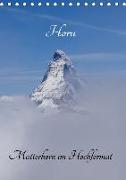 Horu Matterhorn im Hochformat (Tischkalender 2018 DIN A5 hoch)