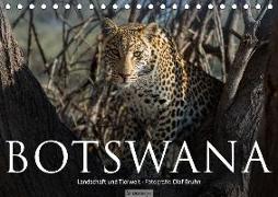 Botswana - Landschaft und Tierwelt (Tischkalender 2018 DIN A5 quer)