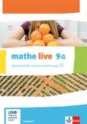 mathe live. Arbeitsheft mit Lösungsheft und Lernsoftware 9 G-Kurs. Ausgabe N, W und S ab 2014