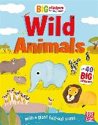 Big Stickers for Tiny Hands: Wild Animals
