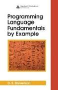 Programming Language Fundamentals by Example