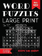 Word Puzzles Large Print: Word Play Twists and Challenges