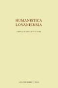 Humanistica Lovaniensia, Volume LXV - 2016