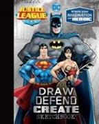 Justice League Draw Defend Create Sketchbook