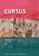 Cursus, Ausgabe A, Latein als 2. Fremdsprache, Arbeitsheft 3 mit Lösungen, Zu den Lektionen 33-40