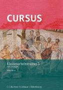 Cursus, Ausgabe A, Latein als 2. Fremdsprache, Klassenarbeitstrainer 3, Mit Lösungen