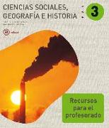 Ciencias sociales, 3 ESO. Libro del profesor