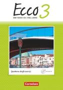 Ecco, Italienisch für Gymnasien, Ausgabe 2015, Band 3, Arbeitsheft mit CD