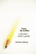 How to Write