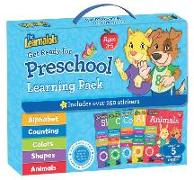 The Learnalots Get Ready for Preschool Learning Pack Ages 3-5: Includes Over 250 Stickers