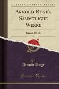 Arnold Ruge's Sämmtliche Werke, Vol. 8