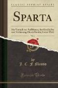 Sparta, Vol. 1