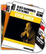 Blues Harmonica Playalongs Vol. 1-3 im Set, drei Bücher & drei CDs
