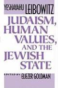 Judaism, Human Values, and the Jewish State