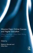 Massive Open Online Courses and Higher Education