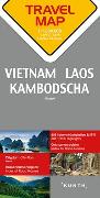 KUNTH TRAVELMAP Vietnam, Laos, Kambodscha 1:1,5 Mio