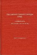 The Lambach Thematic Catalog (1768)