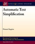 AUTOMATIC TEXT SIMPLIFICATION