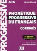 Phonétique progressive du français - Niveau intermédiaire. Corrigés. Buch + Audio-CD