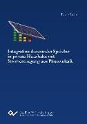 Integration dezentraler Speicher in private Haushalte mit Stromerzeugung aus Photovoltaik