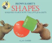 BROWN RABBITS SHAPES BOUND FOR