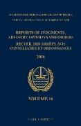 Reports of Judgments, Advisory Opinions and Orders / Recueil Des Arrêts, Avis Consultatifs Et Ordonnances, Volume 16 (2016)