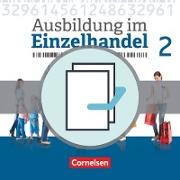 Ausbildung im Einzelhandel - Neubearbeitung, Allgemeine Ausgabe, 2. Ausbildungsjahr, Fachkunde und Arbeitsbuch, 451360-0 und 451363-1 im Paket