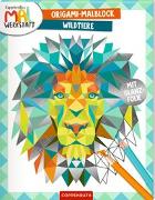 Origami-Malblock. Wildtiere