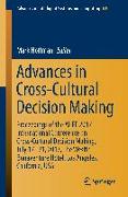 Advances in Cross-Cultural Decision Making