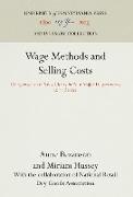 Wage Methods and Selling Costs