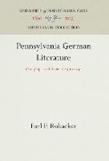 Pennsylvania German Literature