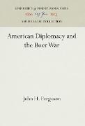 American Diplomacy and the Boer War