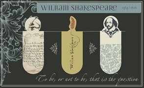 Magnetlesezeichen Shakespeare