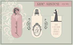 Magnetlesezeichen Jane Austen