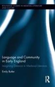 Language and Community in Early England