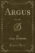 Argus: Fall, 1980 (Classic Reprint)