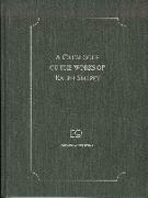 Catalogue of the Works of Ralph Shapey