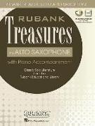 Rubank Treasures for Alto Saxophone: Book with Online Audio (Stream or Download)