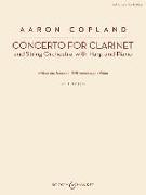 Concerto for Clarinet: Clarinet and String Orchestra, with Harp and Piano New Edition