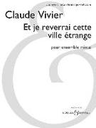 Et Je Reverrai Cette Ville Etrange for Mixed Ensemble - Full Score (Tpt, Pno, Vla, VC, DB, Perc)