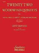 22 Woodwind Quintets - New Edition: Flute Part