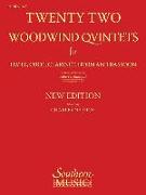 22 Woodwind Quintets - New Edition: Horn Part