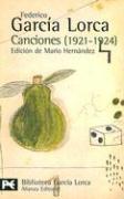 Canciones: 1921-1924