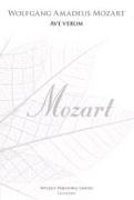 W.A. Mozart: Ave Verum Ssa (New Engraving)