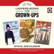 Ladybird Books For Grown-Ups Official 2018 Calendar - Square Wall Format
